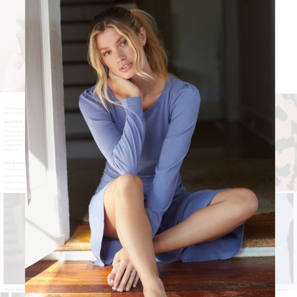 Daily Practice by Anthropologie Ruched Mini Dress